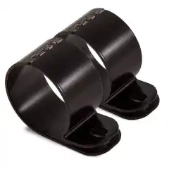 2 stk. lyktefester i rustfritt stål til montering på våre lyktebøyler.<br><br>Passer til lyktebøyler og veltebøyler med 63, 70 og 76mm i rørdiameter. Klemmes enkelt sammen med bolten til lykten som skal festes.<br><br>Fåes i crome og sort utførelse.<br><br><strong>NB: Frontbøyle til Toyota Land Cruiser 200 serie skal ha 70mm lykteklemme</strong>