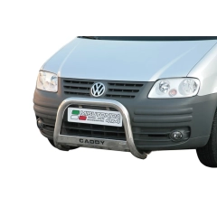 Frontbøyle VW Caddy 04-11 medium Ø63 m.merke