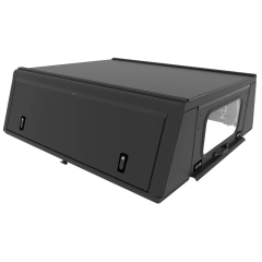 Alu-Cab Canopy Adventure 3 Hilux 16+ X-Cab Black/Smooth