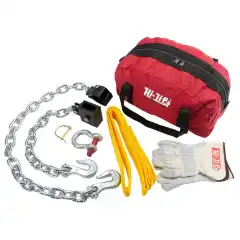 Hi-Lift bag med alt du trenger dersom du skal jekke eller dra.<br><ul><br> 	<li>Bag</li><br> 	<li>Adaptere mellom jekk og kjetting</li><br> 	<li>Stropp</li><br> 	<li>Sjakkel</li><br> 	<li>Hansker</li><br></ul>