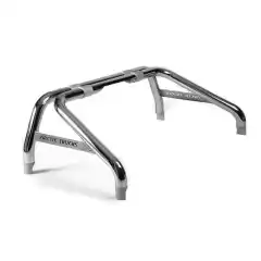 <strong>Vår bestselger!</strong> Denne er essensiellt som ekstrautstyr til din Amarok. Bøylen har sidepanel med utstanset Arctic Trucks logo.<br><br>Bøylen er laget av 76 mm rundt rustfritt stålrør og monteres enkelt på fire «føtter» som boltes fast på plan-kanten. Bøylen kommer i to utførelser – crome og sort.<br><br>NB! Passer til Volkswagen Amarok. Passer med Truxedo plantrekk