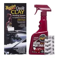 <strong>Meguiar's Quik Clay Starter Kit</strong><br>Make your wax protection last longer by removing above surface contaminants while also restoring a smooth-as-glass finish with Meguiar's Quik Clay Starter Kit. Meguiar's non-abrasive clay bar safely, easily and instantly removes paint overspray, fallout, tree sap and more.<br><br>With Quik Clay Starter Kit, you will be able to make waxing easier and longer lasting, and safely remove bonded contaminants.<br><br><style><br>	.bruksanvisning-button {</p><br><p>		color: white;<br /><br>		border: none;<br /><br>		cursor: pointer;<br /><br>		padding-top: 5px;<br /><br>		padding-left: 8px;<br /><br>		padding-right: 8px;<br /><br>		padding-bottom: 5px;<br /><br>		border-radius: 10px;</p><br><p>	}<br /><br></style><br><br><a href="https://app.ecoonline.com//documents/msds/1000463/22885163_286_483cade688fdfc0e05e7fca3d366a474.pdf" target="_blank" rel="noopener"><button class="bruksanvisning-button">Sikkerhetsdatablad</button></a>
