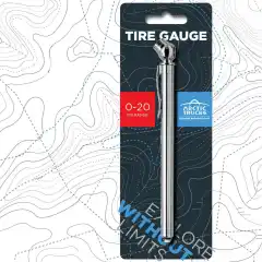 Dette er kanskje den enkleste form for luftmåler og dermed kanskje også den mest robuste. Denne pennen dyttes enkelt mot ventilen og på pinnen som kommer ut vises lufttrykket i dekket.<br><br>Denne pennen viser lufttrykk i mellom 0-20 PSI<br><br>NB! Emballasjen kan fravike fra faktisk produkt.