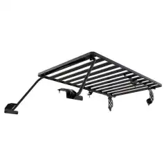 Front Runner Slimline II er et robust, sofistikert og nærmest umulig å ødelegge. Takracket kan ikke brukes sammen med soft-top eller "Sky One-Touch Power". Kit'et inneholder alle komponentene du trenger for å få montert takracket på din Jeep. Inkludert selvfølgelig selve racket på taket og Front Runner's kjente vind-deflektor. Størrelse på takracket er 1425x2368 mm.<br><br>NB! Boring er nødvendig for montering.
