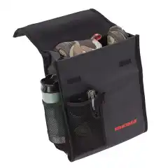 SideKick-skovesken holder gjørmete, stinkende fottøy hengende utenfor SkyRise-teltet, men innen rekkevidde for en rask tilgang. Utviklet for å holde et par store tursko eller noen få par lettere sko. Vesken glir rett inn i SideTrack ™ sporet på ytterkanten av gulvet i SkyRise takteltet for enkel tilgang fra eller utenfor teltet. Ekstra lommer for småting som lommelykt, smarttelefoner og stinkende sokker. I tillegg er det laget av robust, vanntett 500D-materiale og har et lokk med krok for å beskytte skoene dine mot elementene.