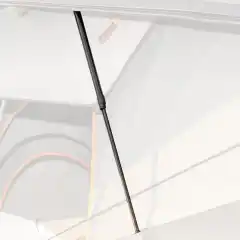 RESERVEDEL: Originalt leveres Expedition 3 med gassdempere (500N) som enkelt løfter opp teltet, men frakter du ofte kanoer eller kajakker på lasteskinnene på takteltet kan det være greit med litt ekstra løftehjelp når takteltet skal opp for natten. Disse demperne gir deg hele 800N i ren løftekraft.<br><br>NB! Gassdemperne leveres stykvis.