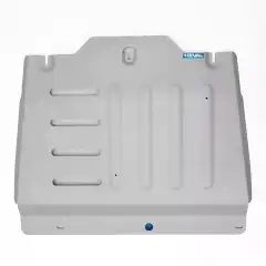 Med skliplate og understells-beskyttelse fra Rival 4×4 Accessories er du trygg på at undersiden av bilen er beskyttet mot det meste. Dette er det du trenger for å beskytte motor under bilen.<br><br>Elementene er laget av 6 mm tykke aluminiumsplater som er forsterket med utpressende vulker. I tillegg er det lufte- og drenerings hull så man får vekk uønsket skit som kan legge seg over platene etter turen uti terrenget.<br><br><strong>Denne er del nummer 3 som beskytter tranferkasse</strong>