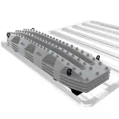 Braketter for montering/oppbevaring av Maxtrax kjørebro på Front Runner takgrind