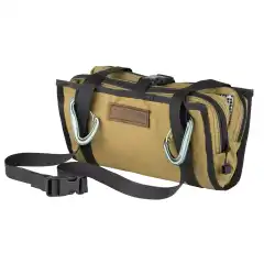 Blue Ridge Overland Gear har <strong>også</strong> såklart også en verktøysling, denne inneholder 2 styk 30x10x5cm utstyrslommer med delvis gjennomsiktig overflate og velcro/borrelås på baksiden.<br><br><span id="content" class="style-scope ytd-expander" style="word-wrap: break-word; min-width: 0px; margin-bottom: 0px; padding: 0px; border-width: 0px; border-style: initial; background-image: initial;">The Tool Pouch Sling is a truly versatile way to store and secure your go-to tools or even first aid items. It packs up small, but the two 12" x 6" x 2" pouches hold a lot of kit.</span> <span class="style-scope ytd-expander" style="word-wrap: break-word; min-width: 0px; margin-bottom: 0px; padding: 0px; border-width: 0px; border-style: initial; background-image: initial;">With just a few quick snaps, it goes from a shoulder-carry sling, to a square-foot, lay-flat platform, to a panel that will clip and secure to a vehicle seat back. That's a lot of work for one kit bag!</span>