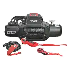 4.3 Tonnes Self-Recovery Winch<br><ul><br> 	<li>12V DC severe duty winch rated at 9,500 lb pulling meets and exceeds your expectations.</li><br> 	<li>Heavy duty series wound motor equipped with thermal protection switch alters.</li><br> 	<li>Trendy design on winch body with new stylish control pack dedicated to provide excellent winching experience.</li><br> 	<li>Convertible control pack plus winch external wiring cable connection design allows quick and convenient remote mounting options.</li><br> 	<li>Control pack equipped with on-top display screen shows battery level and offers solenoid malfunction alarm function.</li><br> 	<li>Newly designed wireless and wired controllers offer better holding and reliable operation.</li><br> 	<li>Wired controller has magnet design, allowing it to put on idle vehicle body.</li><br> 	<li>Hardened steel, 3-stage planetary gear train for efficient and reliable operation.</li><br> 	<li>12-strand construction synthetic rope is coated to improve abrasion and has no water absorption.</li><br> 	<li>The U.S., Germany, U.K., France, etc., patented mechanical cone brake outside the drum expedites heat dispersion and also makes the winch ideal for use with synthetic rope.</li><br> 	<li>Meets SAE J706, CE Machinery Directive 2006/42/EC and CE Electromagnetic Compatibility Directive 2014/30/EU.</li><br> 	<li>Built-in radio control module includes functions:<br>- On/off switch prevents the vehicle battery from draining when no use<br>- Motor over-heating warning by LED indicators and beeper</li><br></ul><br><style><br>	.bruksanvisning-button {</p><br><p>		background-color: rgb(0,111,202);<br />		color: white;<br />		border: none;<br />		cursor: pointer;<br />		padding-top: 5px;<br />		padding-left: 8px;<br />		padding-right: 8px;<br />		padding-bottom: 5px;<br />		border-radius: 10px;</p><br><p>	}<br /></style><br><br><a href="https://www.comeupwinch.com/userfiles/files/manual-aw/P62512ZN000(291200、291280).pdf" target="_blank" rel="noopener"><button class="bruksanvisning-button">Bruksanvisning</button></a>