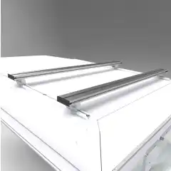 Lastestativ som er ment å <u>montere på</u> Alu-Cab Expedition 3 taktelt eller Explorer/Adventure 3 hardtopper, med dette settet på stativer kan du feste kajakk, sykler eller annet på taket av takteltet.<br><br>Lastestativet leveres som par, men uten fotsett, dette må kjøpes separat.<br><strong>Farge: Sølv</strong>