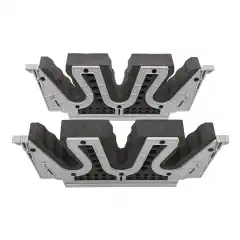 DECKED er det splitter nye slitesterke og praktiske oppbevaringssystemet for pickuper og varebiler. Laget i USA og designet for å tåle tøffe forhold, har DECKED blitt en suksess med over 20 000 enheter sendt på mindre enn tre år. Kundene er alt fra friluftsmenn og jegere til entreprenør- og entreprenørselskaper, kraftselskap, redningstjeneste, militær og politi. DECKED Gun Holder Piecekeepers for skuffer er støpte skumdelere med forsterkning som brukes til å transportere våpen sikkert i ditt DECKED oppbevaringssystem. Piecekeepers festes enkelt og godt i skuffene, med klips som låser dem på plass, og kan justeres og flyttes rundt etter behov. Ekstra klemmer følger også med.